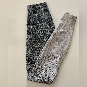 Lululemon print leggings size 4
